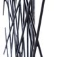 Flair Industries 41" x 20" Abstract Metal Wall Sculpture in Silver, , large