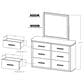 Fallridge Balam Dresser Mirror in Black, , large