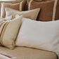 Pom Pom At Home Rory 28" x 36" Big Pillow with Insert in Terra Cotta and Flax, , large
