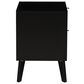 Linon Home Decor Collett 2-Drawer Nightstand in Black, , large
