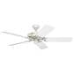 Hunter Original 52" Outdoor Ceiling Fan in White, , large