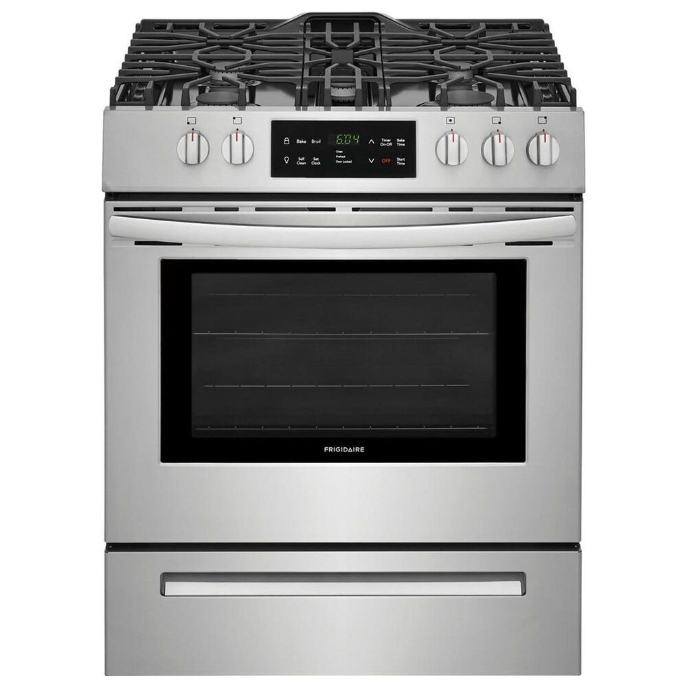 Frigidaire Freestanding Self Cleaning Gas Range in Stainless Steel, , large