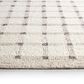 Jaipur Form and Weave Hildie Ivory 3" x 9" Runner, , large