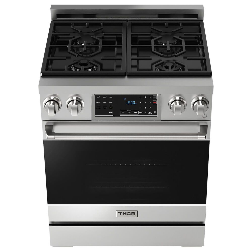 Thor Kitchen Gordon Ramsay 4.55 Cu. Ft. Professional Liquid Propane Range in Stainless Steel, , large