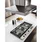 KitchenAid 42"" Island-Mount 3-Speed Canopy Hood in Stainless Steel, , large
