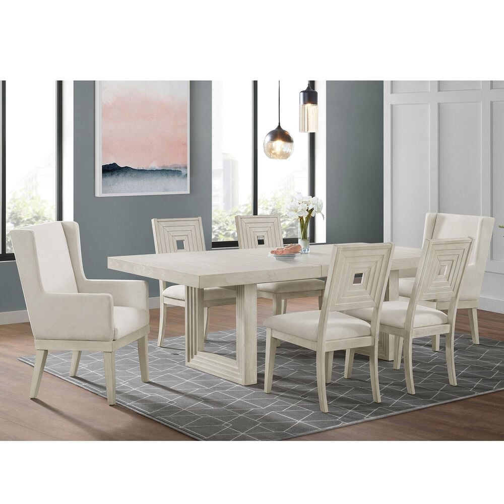 Elements Avalanche 7-Piece Dining Set in Beige, , large