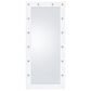 Coaster Zayan LED Lighting Floor Mirror in White Gloss (Box 1), , large