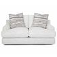 Moore Furniture Surrey Stationary Loveseat in Merino Cotton, , large