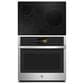 GE Profile 2-Piece Kitchen Package with Stainless Steel 30" Smart Built-In Single Wall Oven and Black 30" Energy Star Induction Cooktop, , large