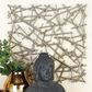 Maple and Jade 20" x 20" Wall Decor in Silver, , large