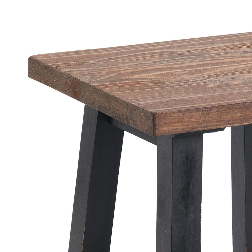 Timberlake Adam Side Table in Black and Natural, , large