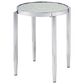 HOMLUX Abbe End Table in Chrome, , large