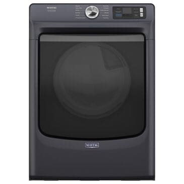 Maytag 7.3 Cu. Ft. Capacity Front Load Gas Dryer in Midnight Steel, , large