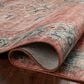 Loloi Heidi 6" x 9" Spice and Aqua Area Rug, , large