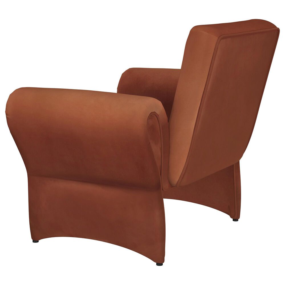 Coaster Liana Accent Armchair in Rust Orange, , large