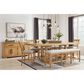 Ashley Havonplane 72" Counter Height Bench in Light Brown, , large