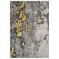 Safavieh Adirondack ADR134H 8" x 10" Grey and Yellow Area Rug, , large