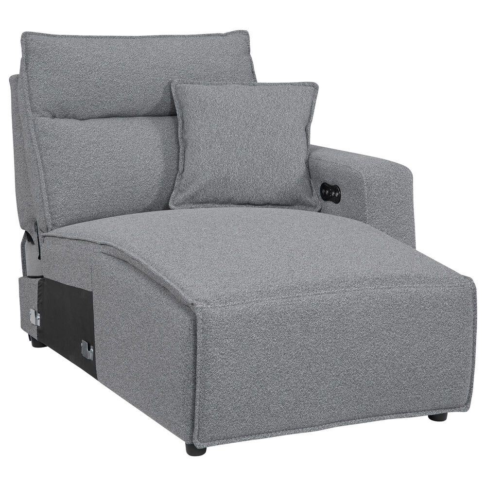 Ashley ModMax II 7-Piece Power Reclining Symmetrical Sectional in Salt and Pepper, , large