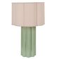 Teak Interiors Fluted Tb Lamp Scalloped Shade, , large