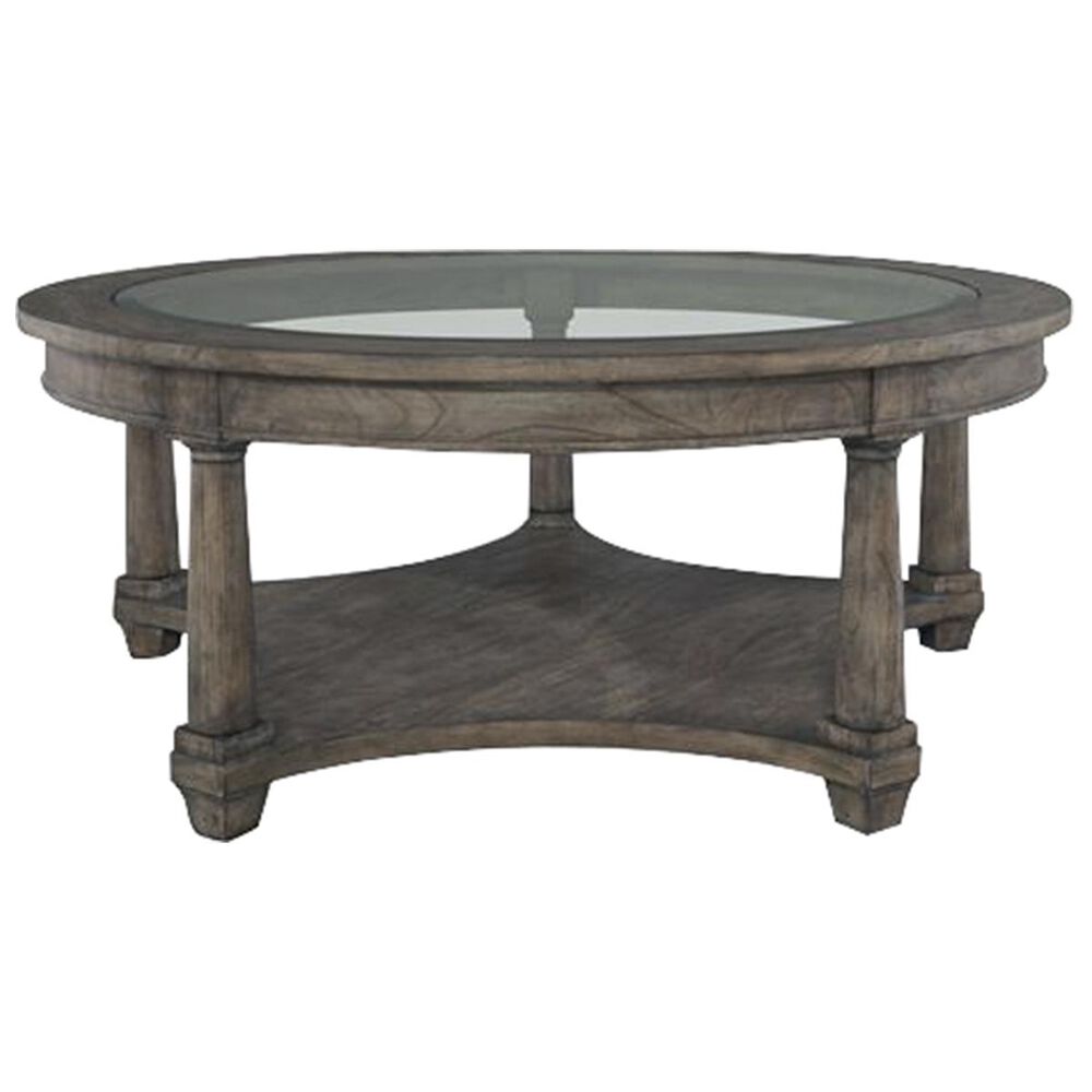 Hekman Round Coffee Table In Lincoln Park, , large