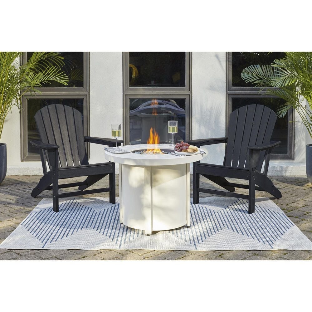Ashley Sundown Treasure Adirondack Chair in Black, , large