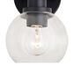 Vaxcel Marshall 3-Light Bathroom Vanity in Matte Black, , large