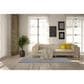 Nourison Courtyard Ivory and Blue 2"2" x 8" Indoor/Outdoor Runner, , large