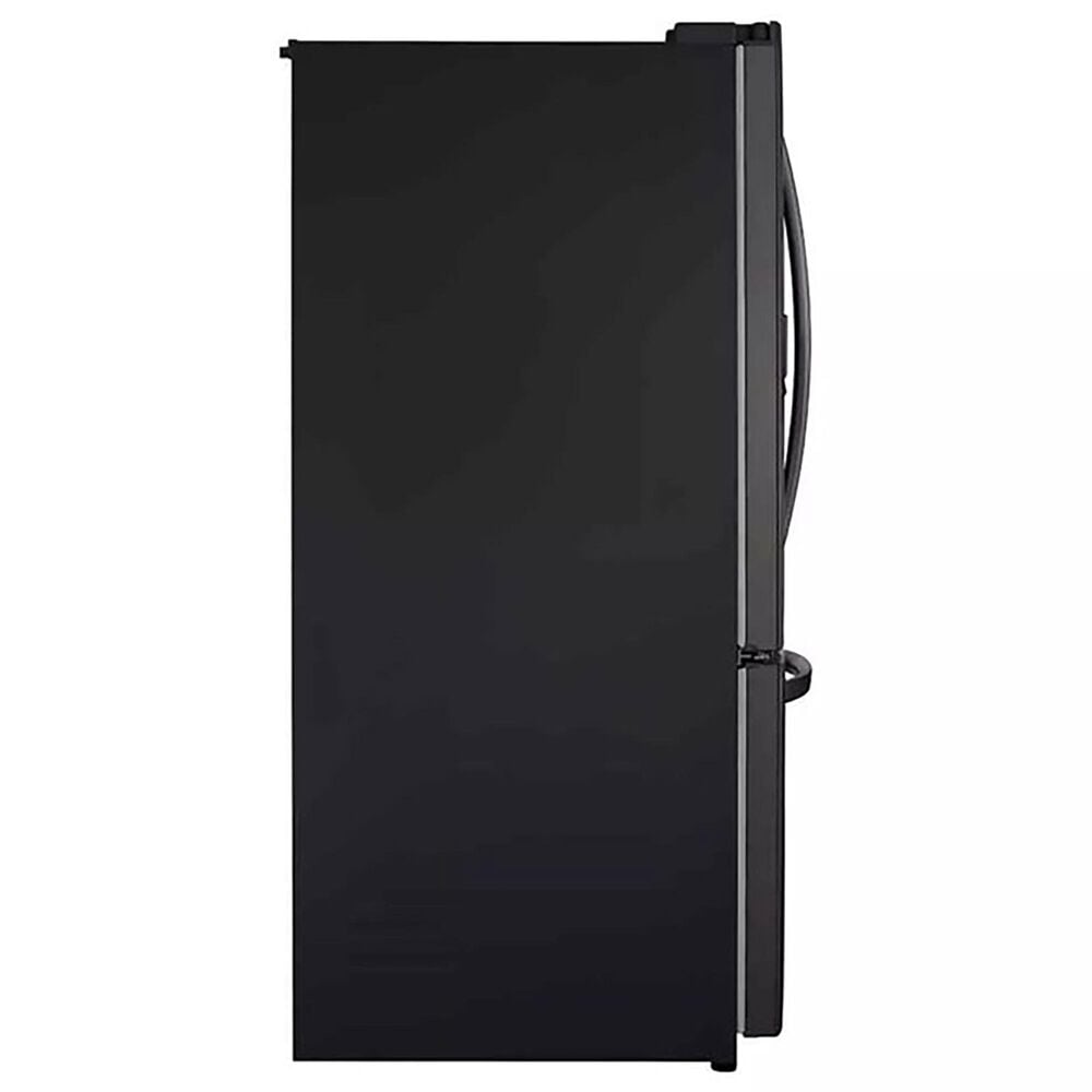 LG 27.7 Cu. Ft. 3-Door French Door Refrigerator in PrintProof Black Stainless Steel, , large