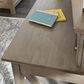 Homestyles Mountain Lodge Desk with Hutch in Gray, , large