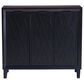 Linon Home Decor Miles 3-Door Accent Cabinet in Midnight Blue, , large