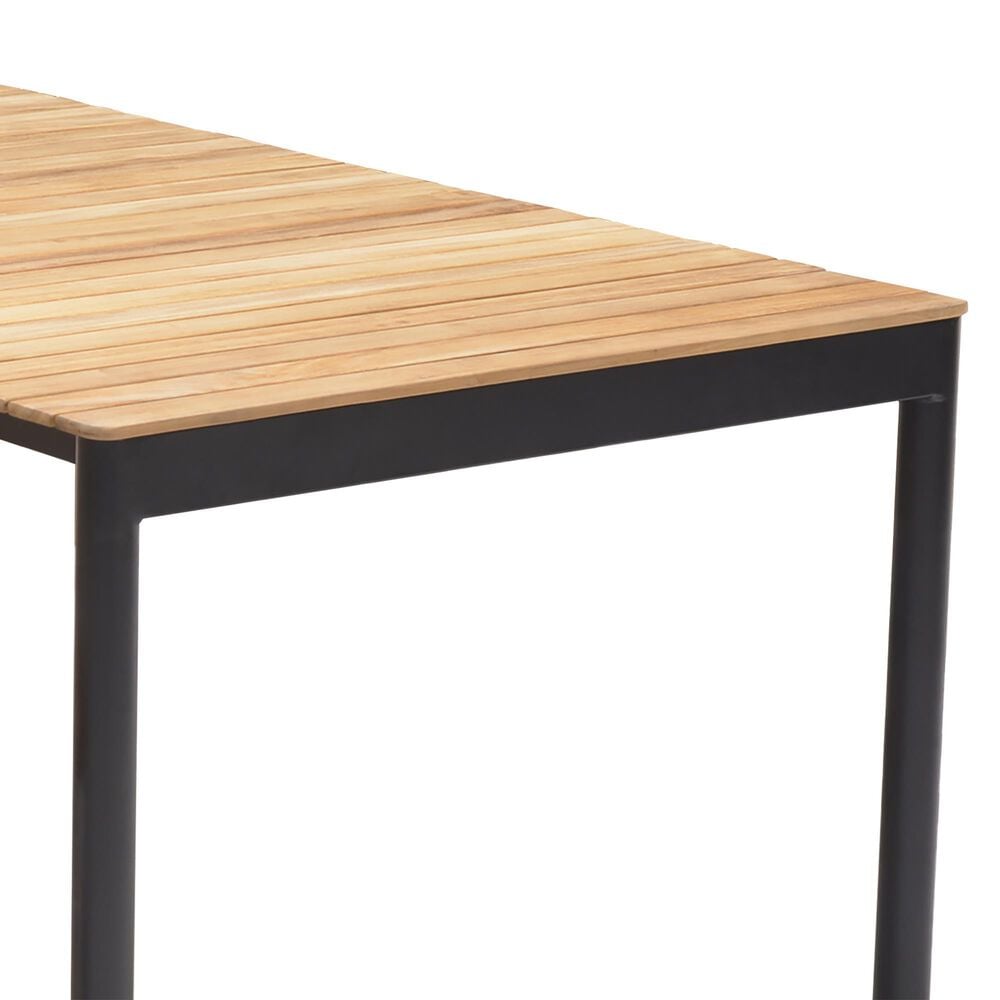 International Home Miami Ujo 11-Piece Rectangular Extendable Patio Dining Set in Brown and Black, , large