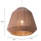 Zuo Modern Impala 56093 Ceiling Lamp in Brown, , large