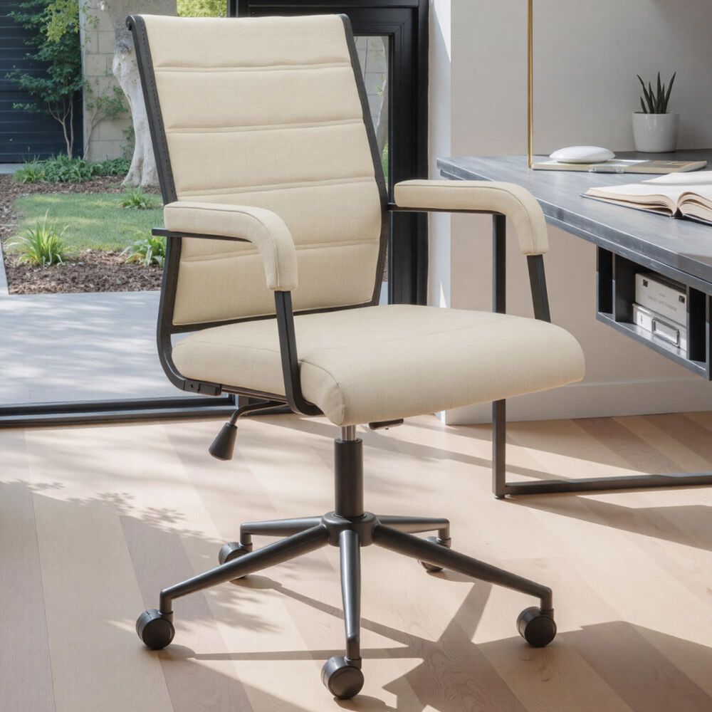 Zuo Modern Auction Office Chair in Black, , large