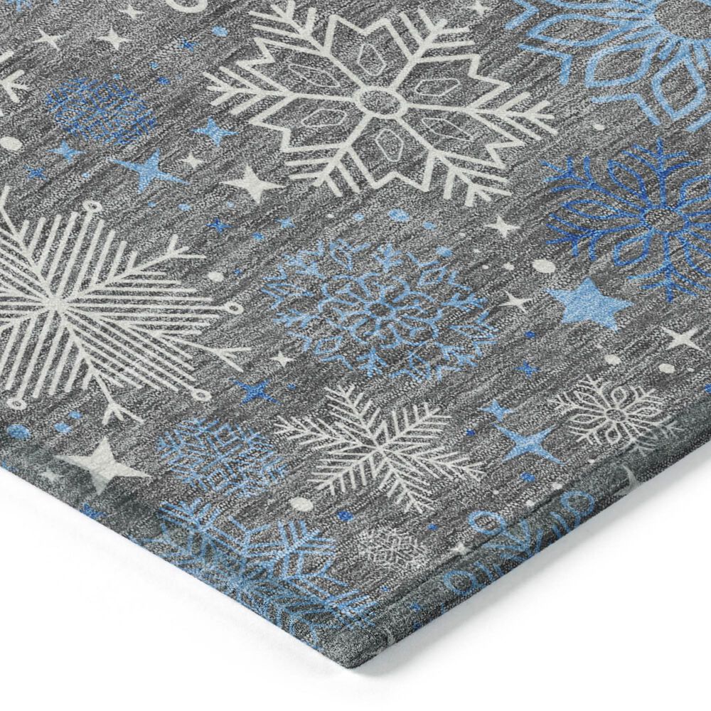 Dalyn Rug Company Wonderland WN31 2&#39;3&quot; x 7&#39;6&quot; Gray Indoor/Outdoor Runner, , large
