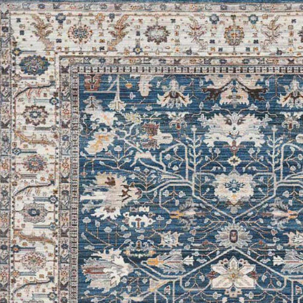 Amer Rugs Arcadia 9&#39;1&quot; x 12&#39;9&quot; Navy Blue Ivory Area Rug, , large