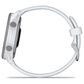 Garmin Forerunner 170 Smartwatch 42mm Whitestone Case with Whitestone and Cloud Blue Silicone Band, , large