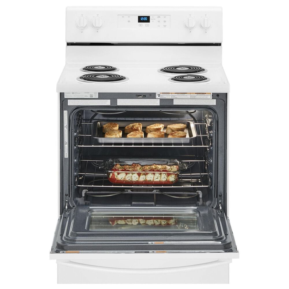 Whirlpool 4.8 Cu. Ft. Freestanding Electric Range with Keep Warm in White, , large