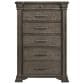 Mayberry Hill Kings Court 5 Piece King Storage Bedroom Set in Grey, , large