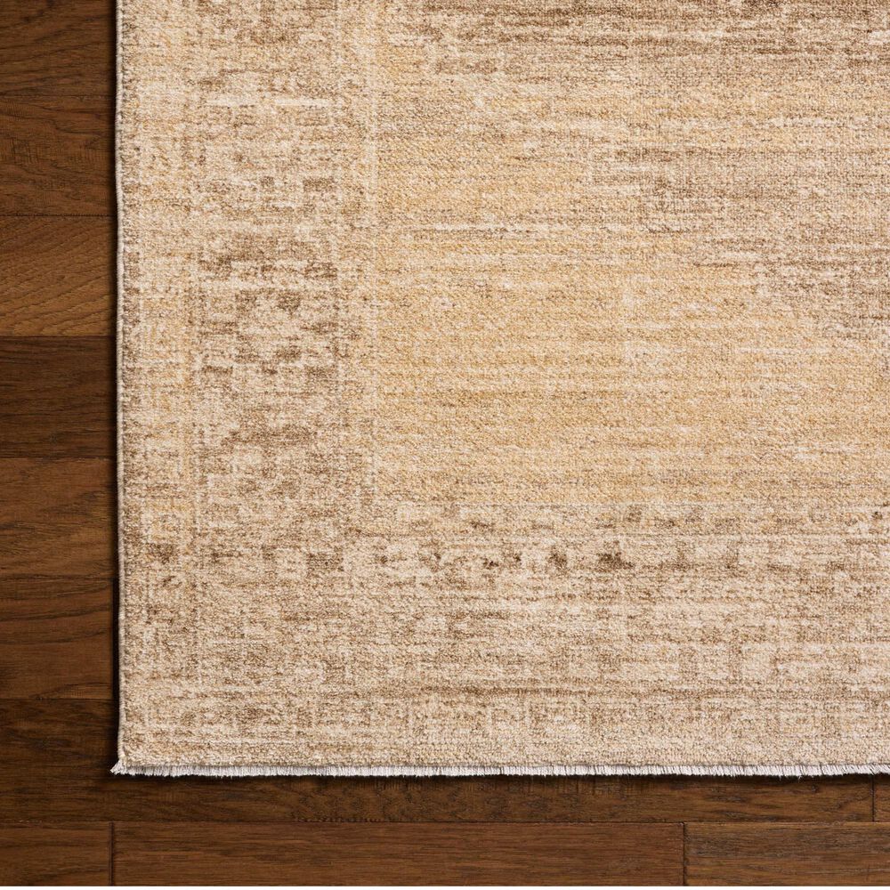 Chris Loves Julia x Loloi Palma Wheat and Taupe 5'3" x 7'6" Area Rug, , large