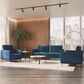 37B Sofa in Navy Blue Velvet, , large