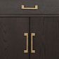Lexora Home Laurel 48" Single Bathroom Vanity in Brown Oak with White Carrara Marble Top and Rectangular Sink, , large