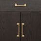 Lexora Home Laurel 48" Single Bathroom Vanity in Brown Oak with White Carrara Marble Top and Rectangular Sink, , large