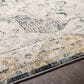 Surya Cardiff CDF-2303 Medium Gray, Light Blue, Mustard and Dark Blue 2"7" x 3"11" Area Rug, , large