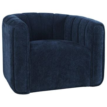 Waltham Grande Swivel Chair in Navy, , large