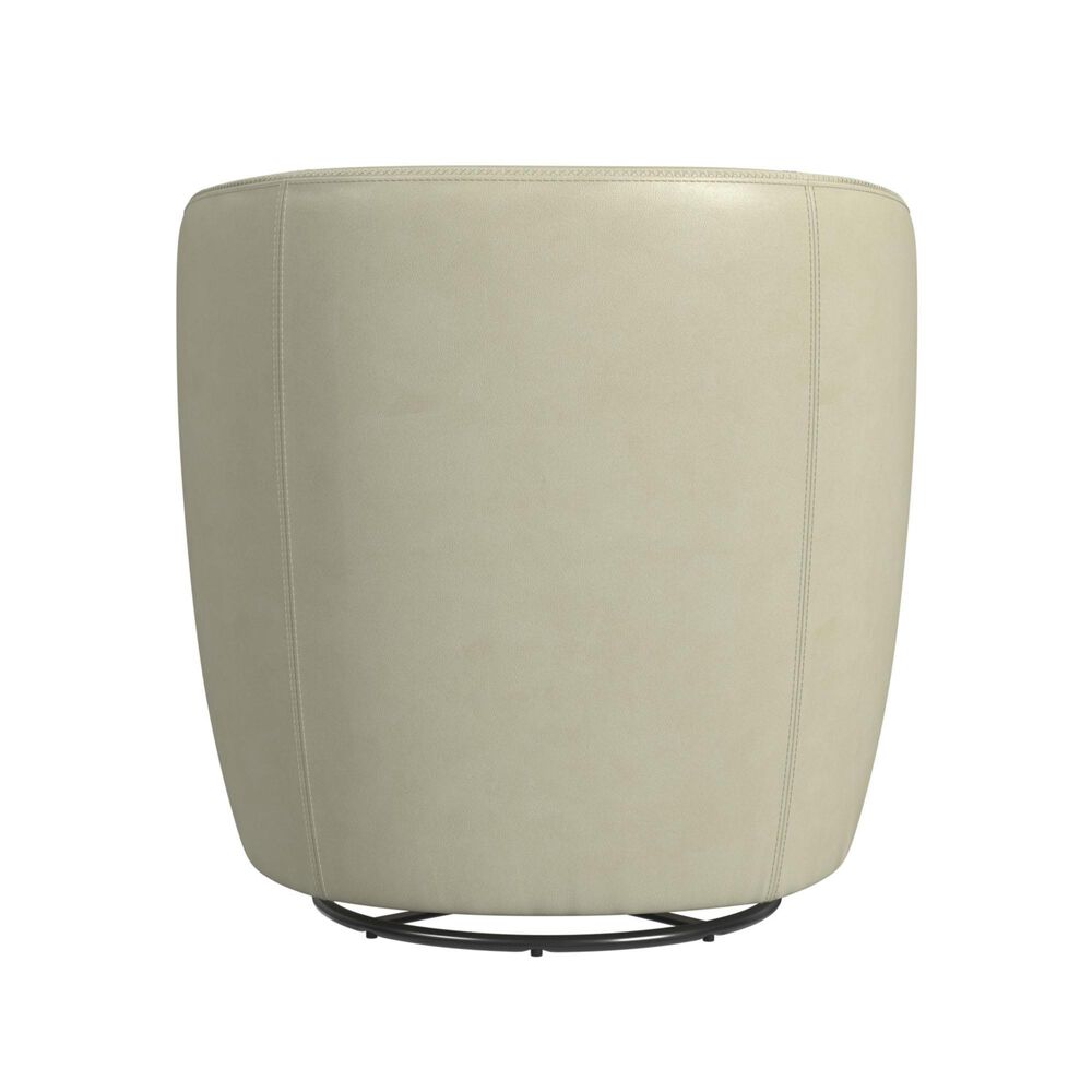 Mayberry Hill Vito Swivel Chair in Cream, , large