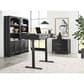 Riva Ridge Sloane 60" Sit and Stand Desk in Mink and Black, , large