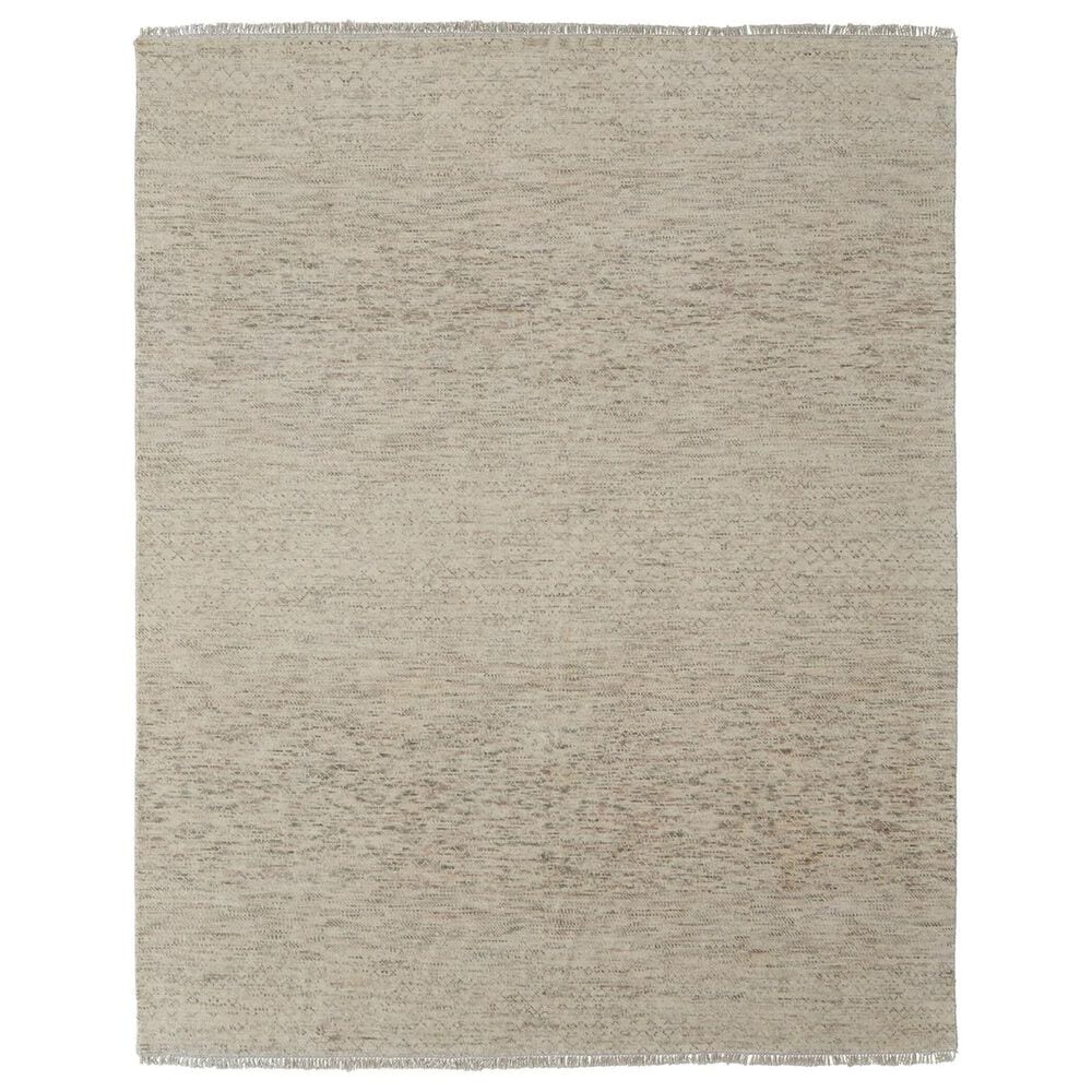 Feizy Branson 8" Round Beige and Gray Area Rug, , large