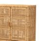 Baxton Studio Vivan 3-Shelf Storage Cabinet in Natural Brown, , large