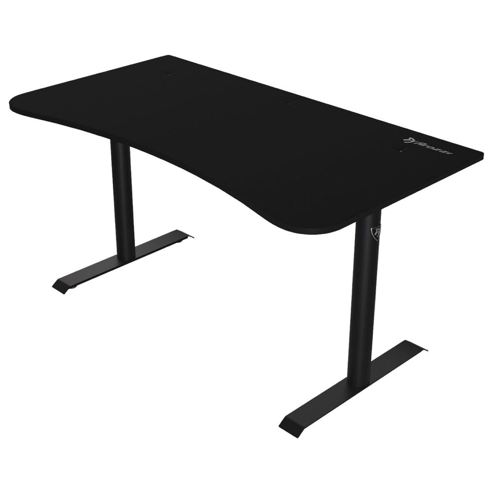 Arozzi Arena Medium Gaming Desk in Pure Black, , large