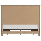Ashley Rustic King Storage Panel Bed with White and Brown, , large